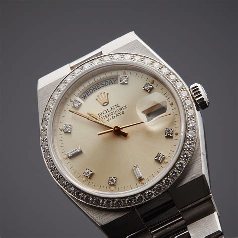 do rolex make quartz watches|rolex oysterquartz day date.